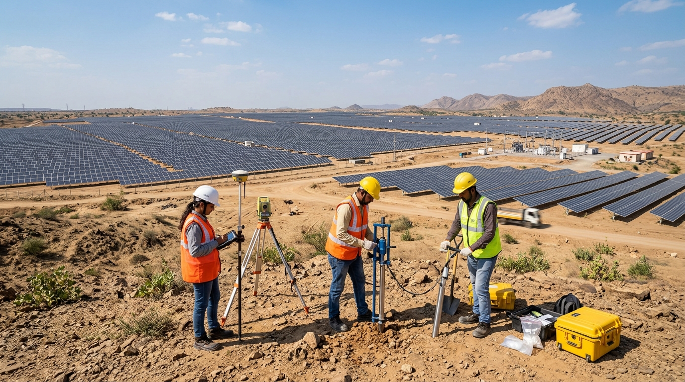 Geotechnical & ERT Investigations - Solar Power Plants