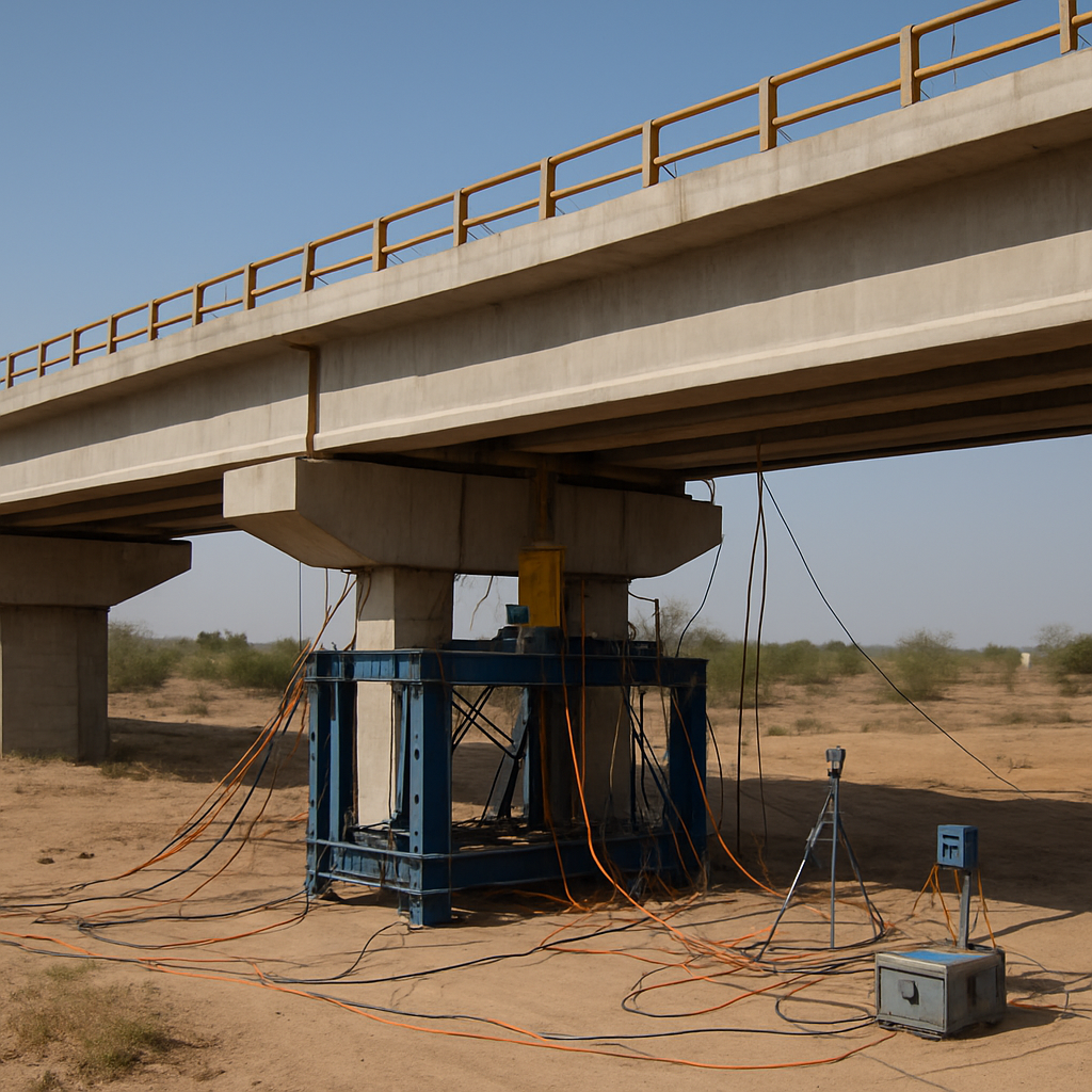 Bridge Load Testing — ROB, Bandikui